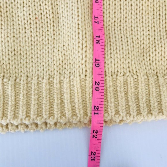 Billabong BNWT Honey Dew Sweater Chunky Knit Banana Women's Jumper Size XL - Picture 11 of 11